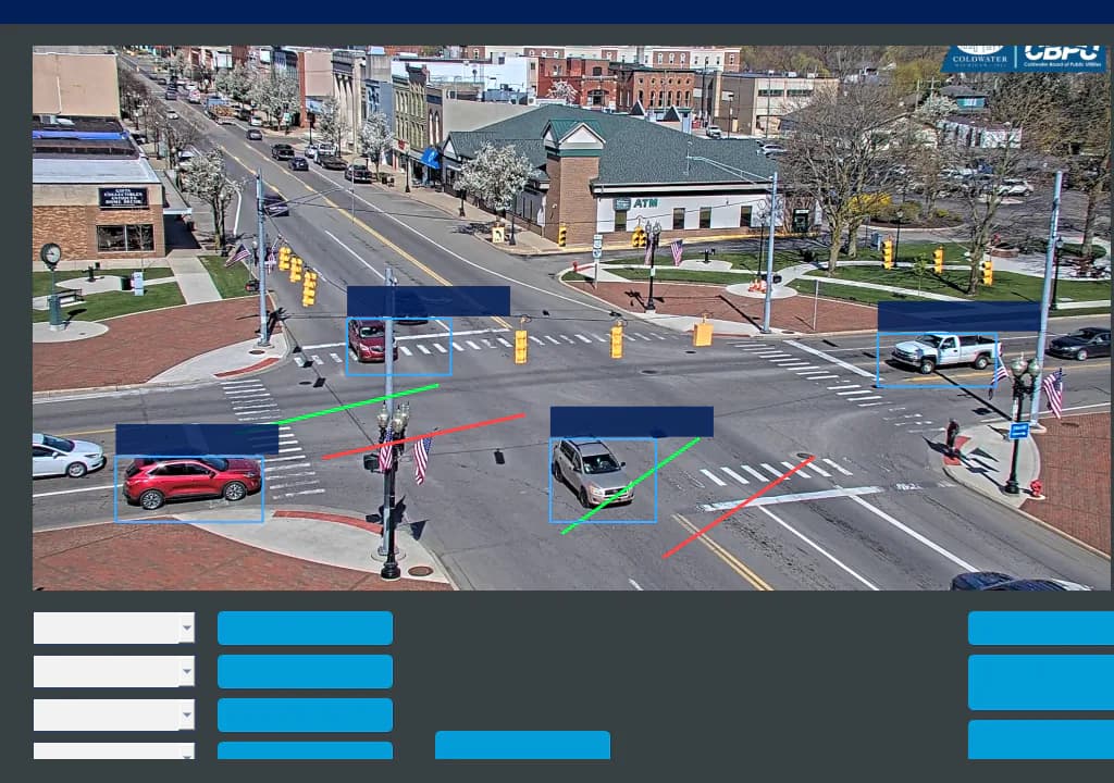 Fırat Yavaş — Lane Violation Detection System proje ekran görüntüsü: Şerit kontrol PyQt ana ekranı